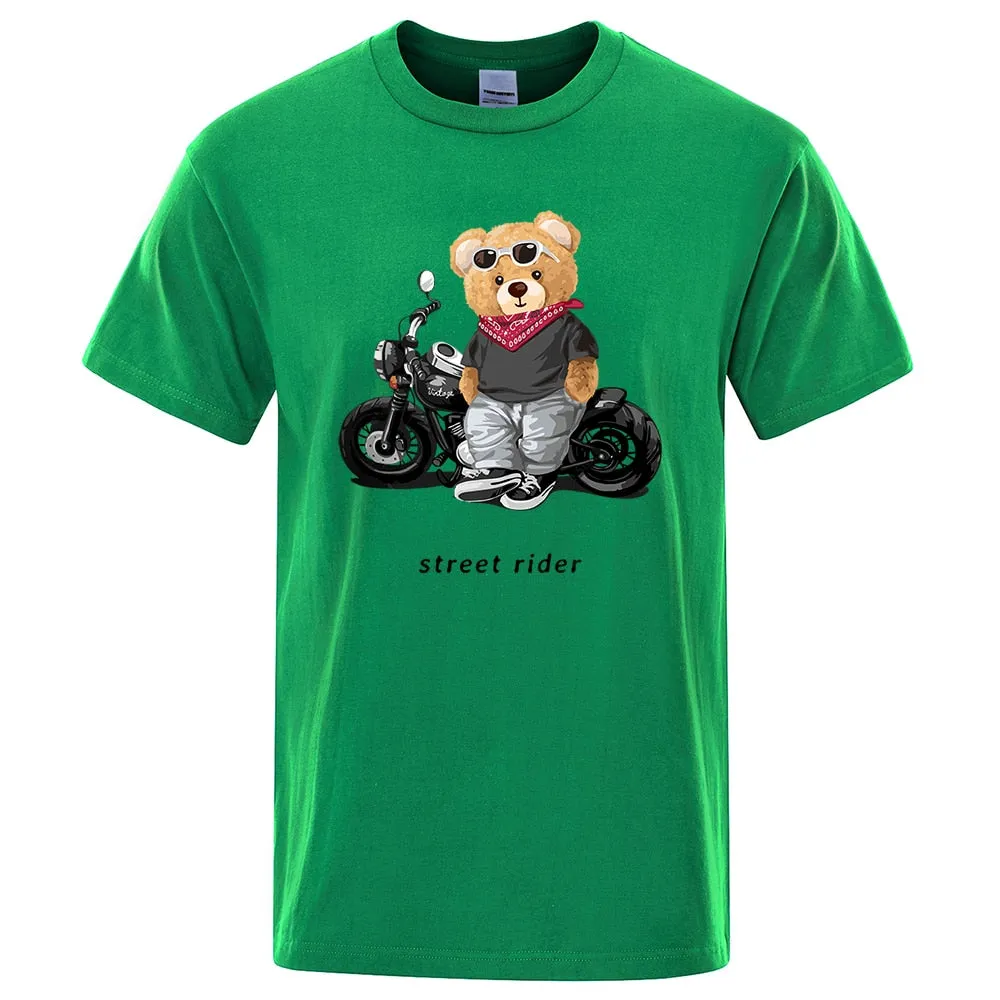 Oversized Rider Teddy T-Shirt