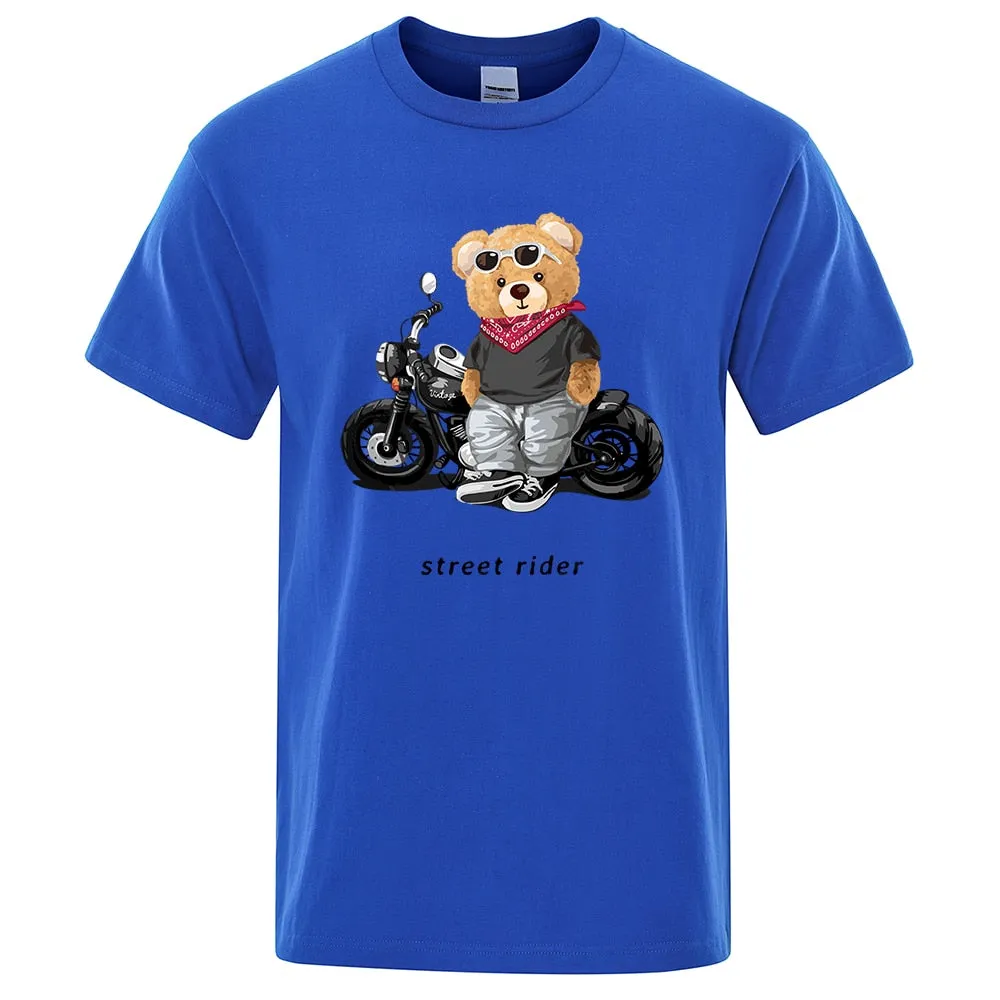 Oversized Rider Teddy T-Shirt