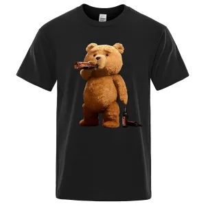 Oversized Teddy T-Shirt