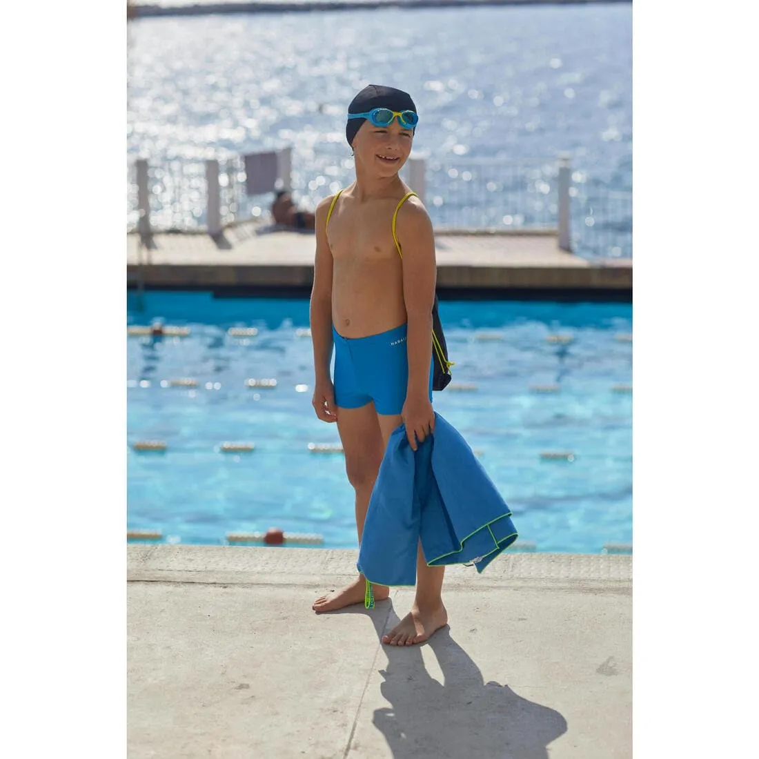 Pack Natation Garçon - Kit 100 Start - Bleu Noir