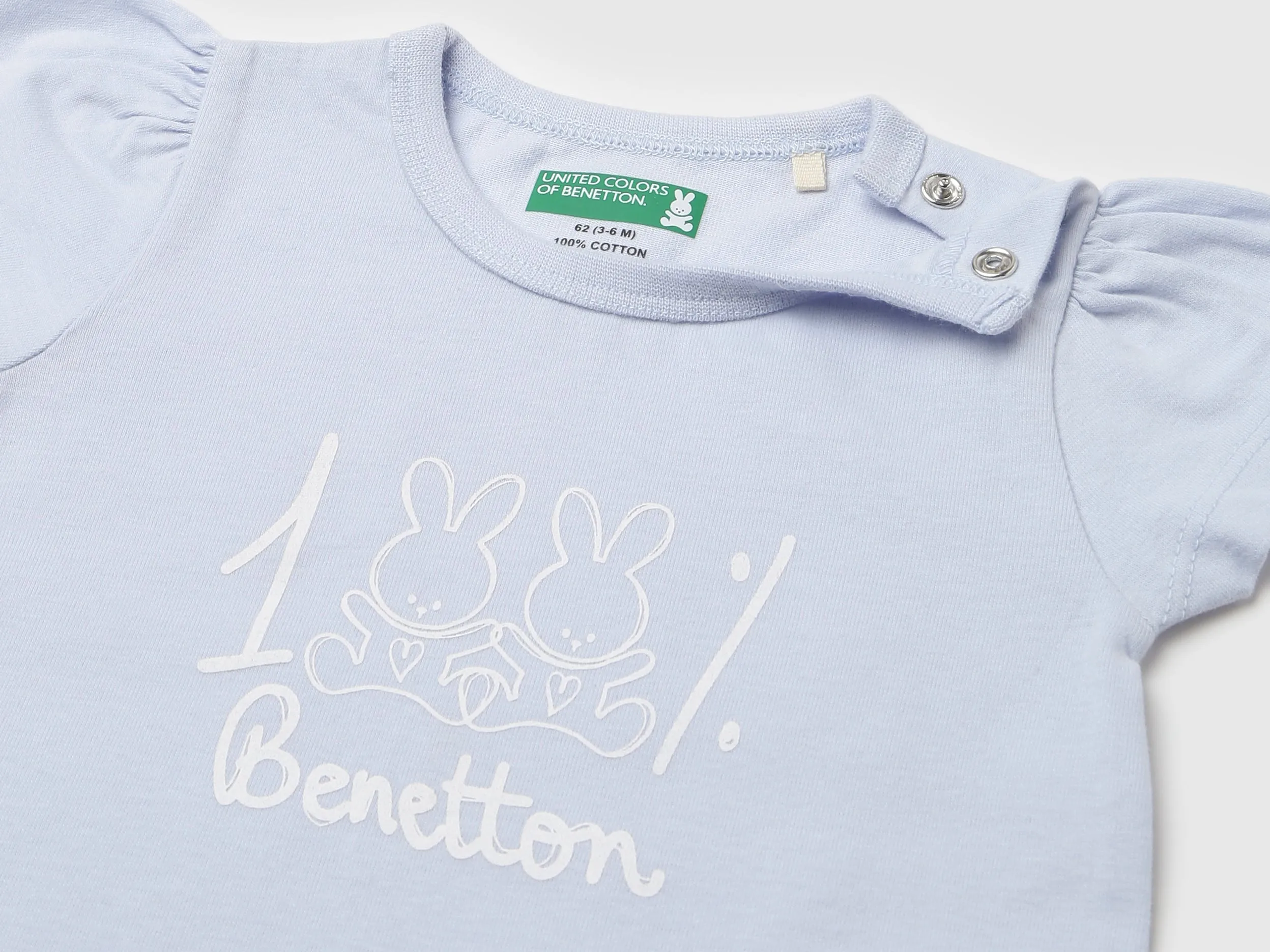 Pack of 3 Regular Fit Round Neck Printed Baby T-Shirts