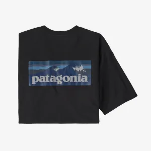 Patagonia - M's Boardshort Logo Pocket Responsibili-Tee - Ink Black