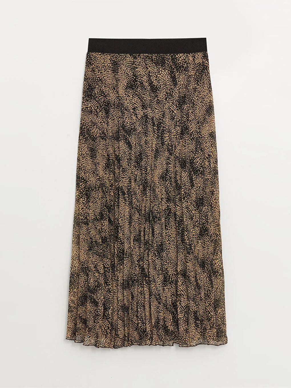 Patterned Women Skirt With Elastic Waist