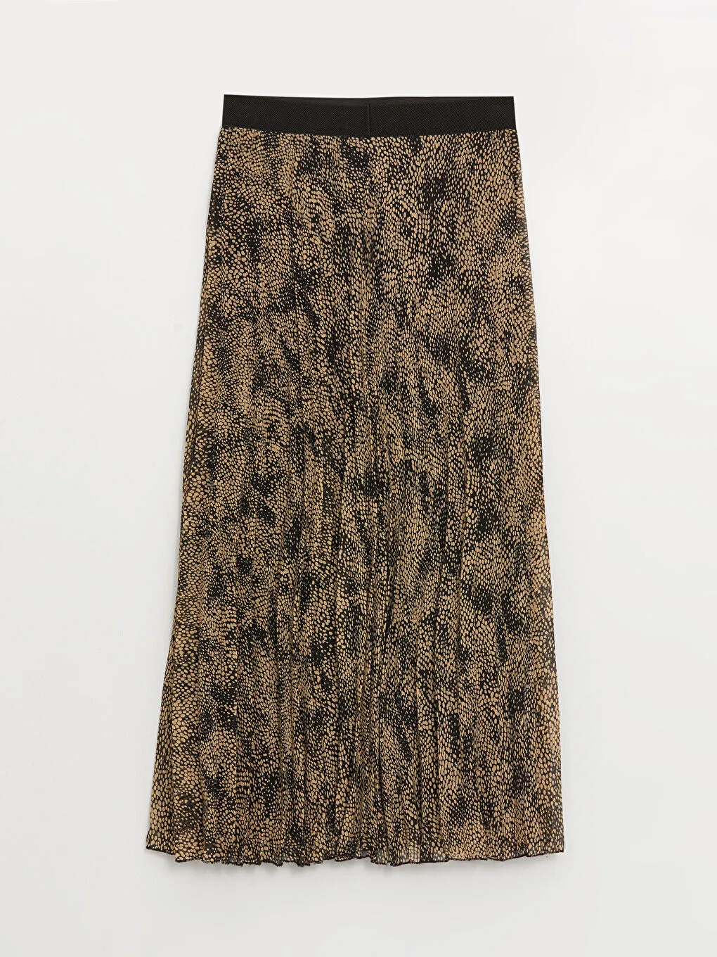 Patterned Women Skirt With Elastic Waist