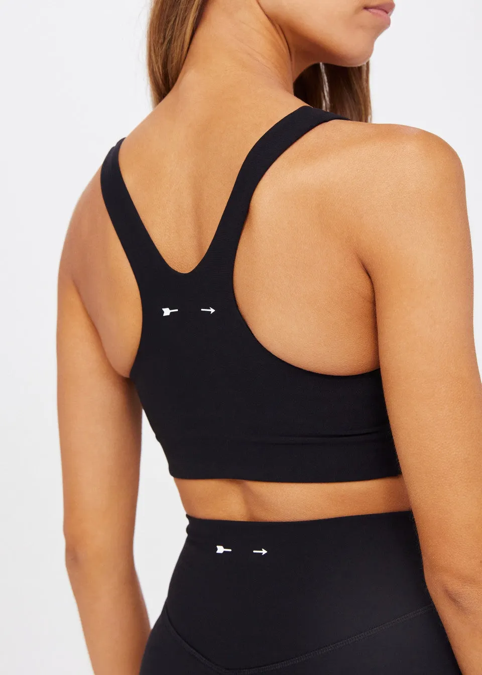 Peached Jade Bra | Black