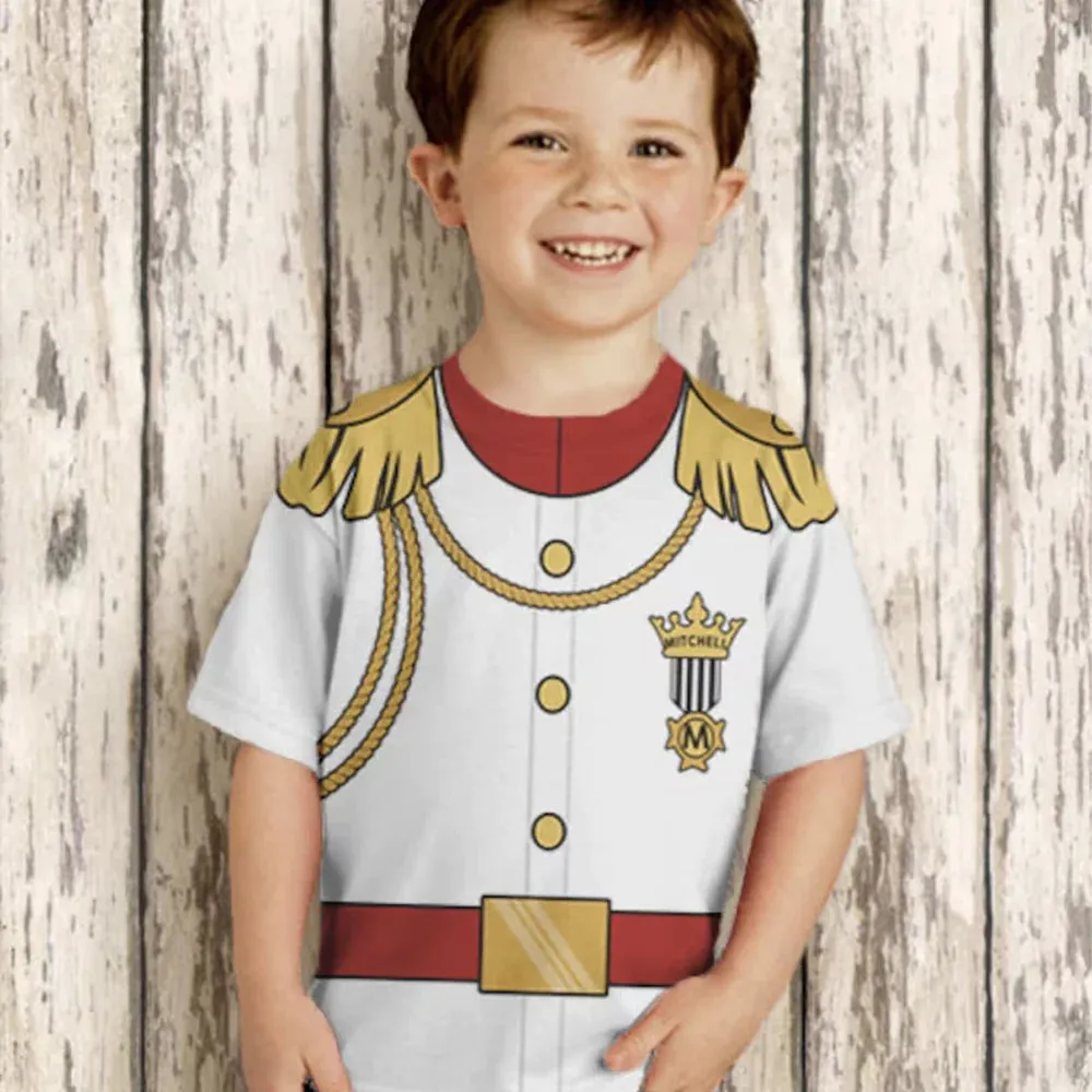 Personalized Night Shirt, Boys Medieval Knight Birthday Shirt, Boys Knight in Shining Armor T-Shirt, Prince Birthday Shirt, Knight Costume