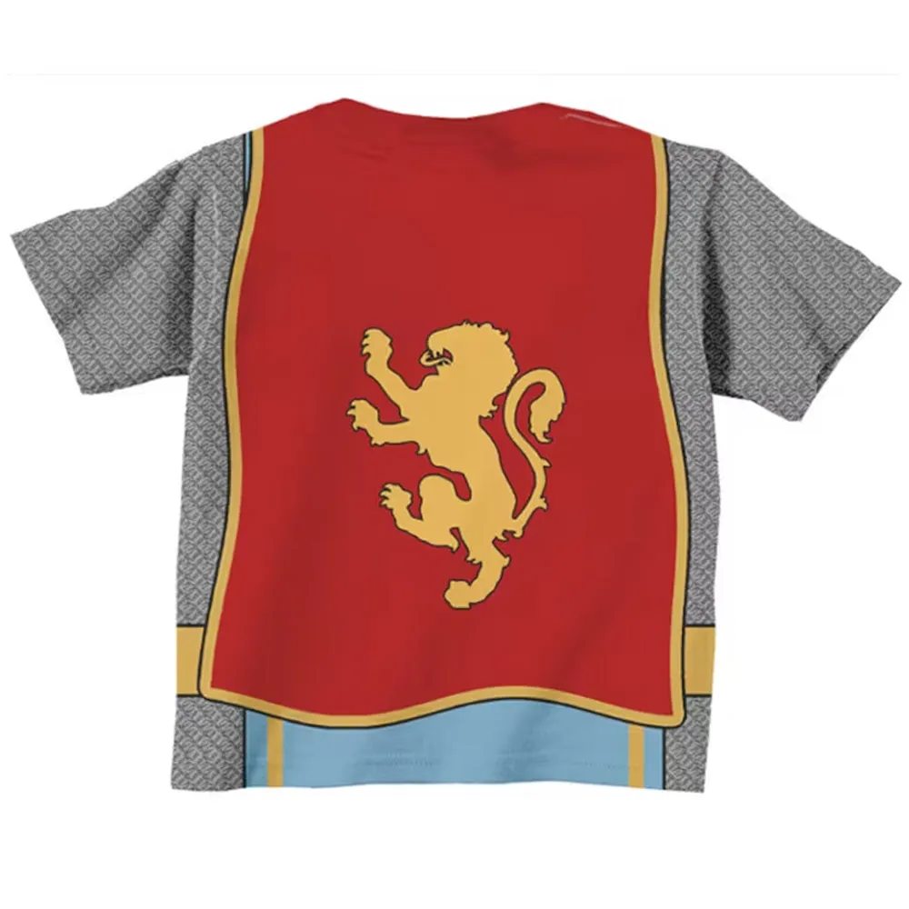 Personalized Night Shirt, Boys Medieval Knight Birthday Shirt, Boys Knight in Shining Armor T-Shirt, Prince Birthday Shirt, Knight Costume