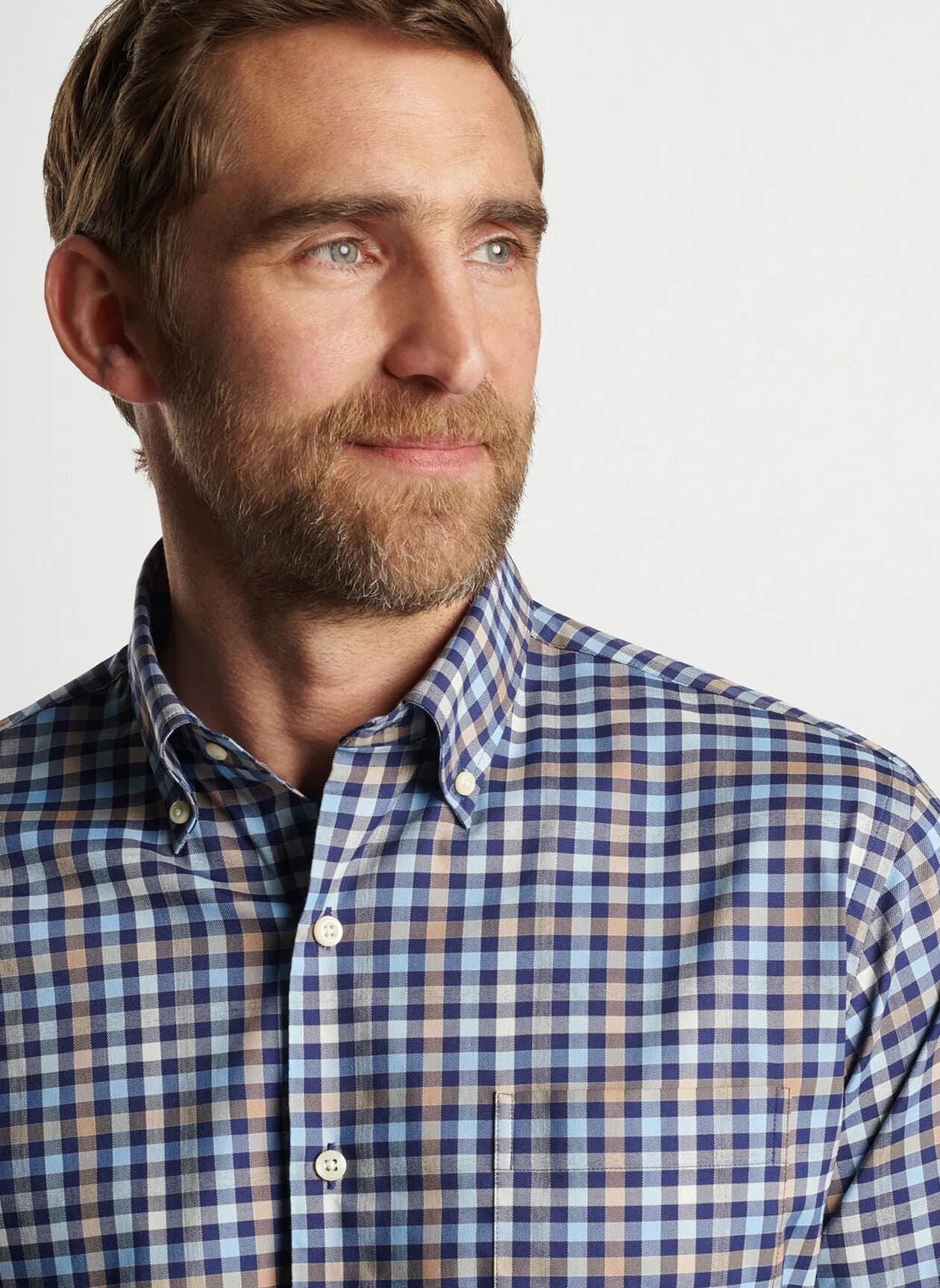 Peter Millar Chambly Crown Sport Shirt - Navy