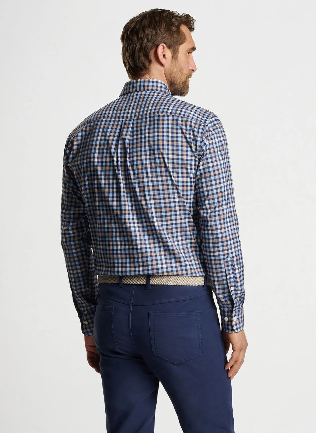 Peter Millar Chambly Crown Sport Shirt - Navy