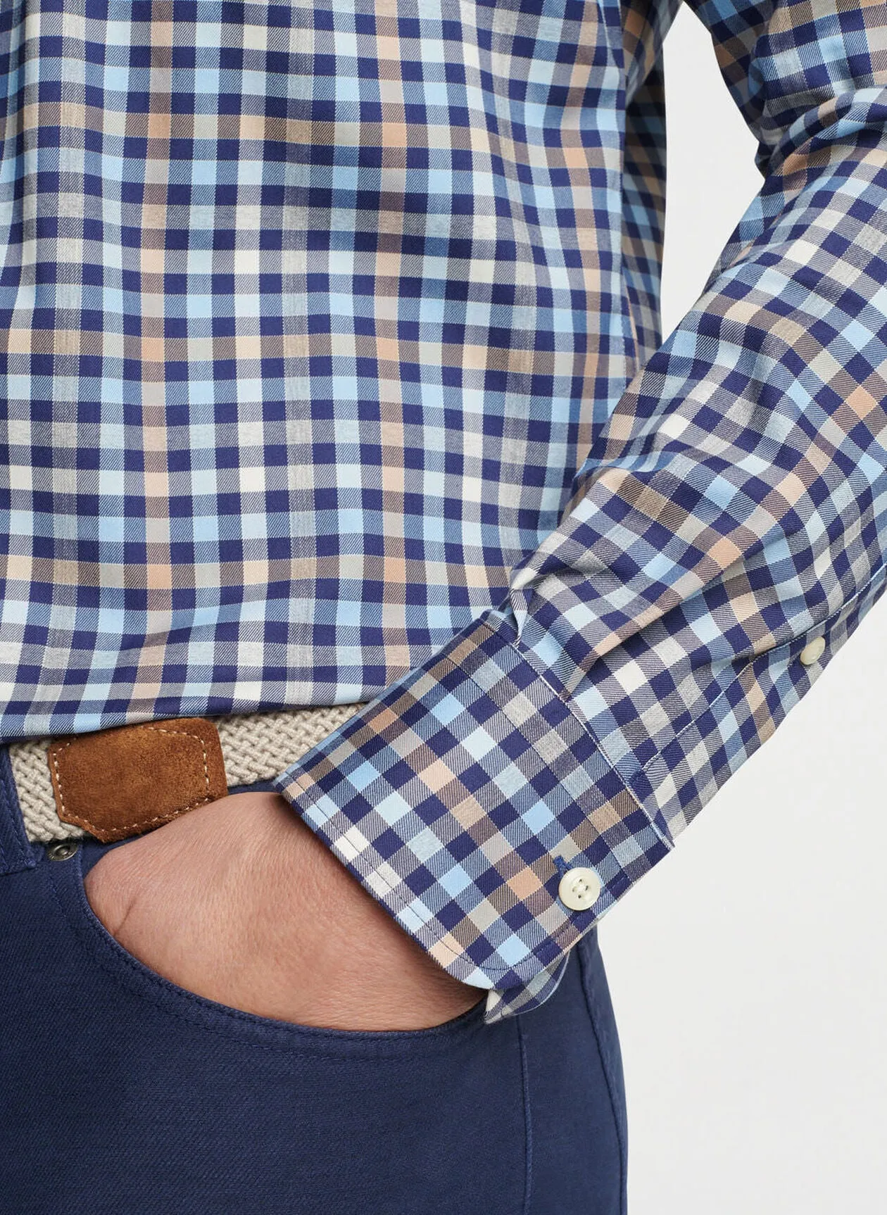 Peter Millar Chambly Crown Sport Shirt - Navy