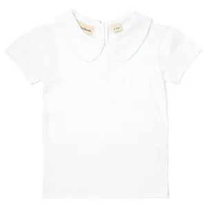 Peter Pan Short Sleeved T-Shirt - White