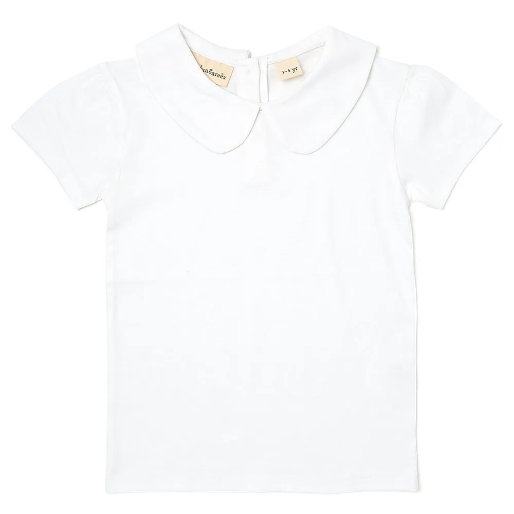 Peter Pan Short Sleeved T-Shirt - White