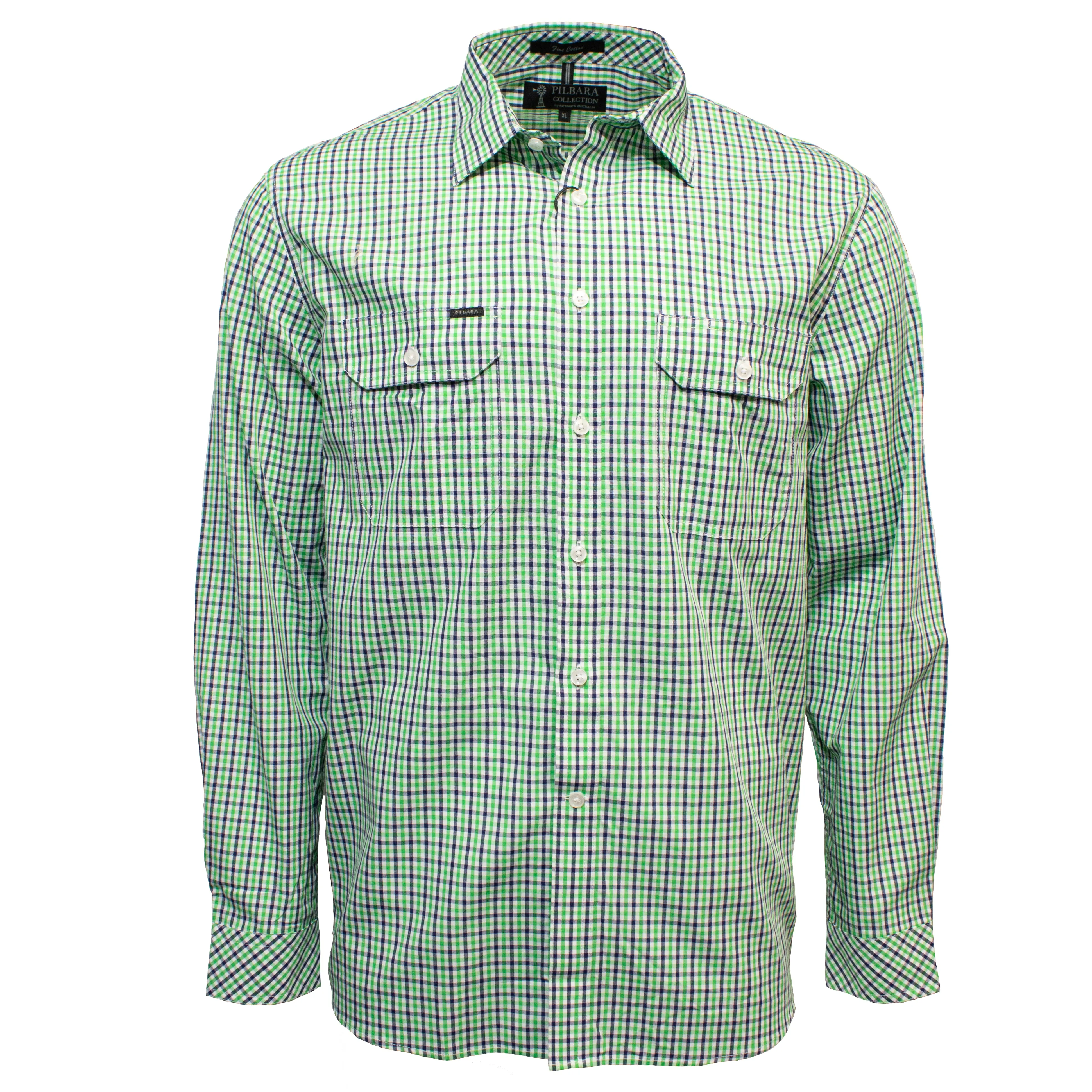 Pilbara Check Double Pocket Shirt