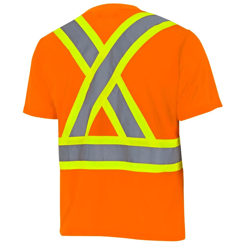 Pioneer 6990 Hi-Vis Orange Birdseye Safety T-Shirts