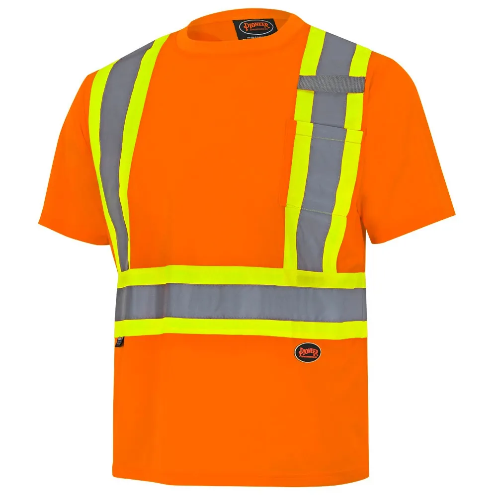 Pioneer 6990 Hi-Vis Orange Birdseye Safety T-Shirts
