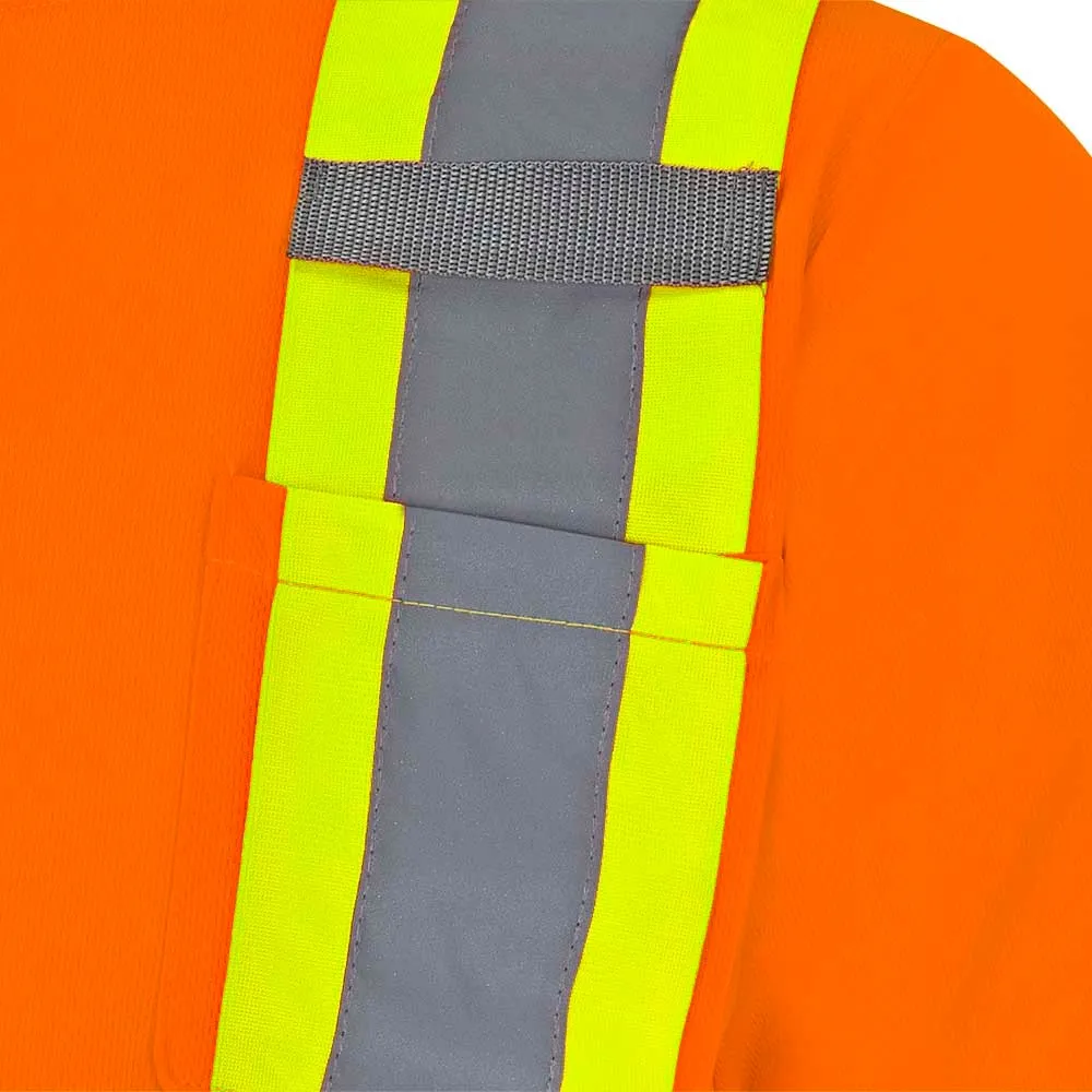 Pioneer 6990 Hi-Vis Orange Birdseye Safety T-Shirts