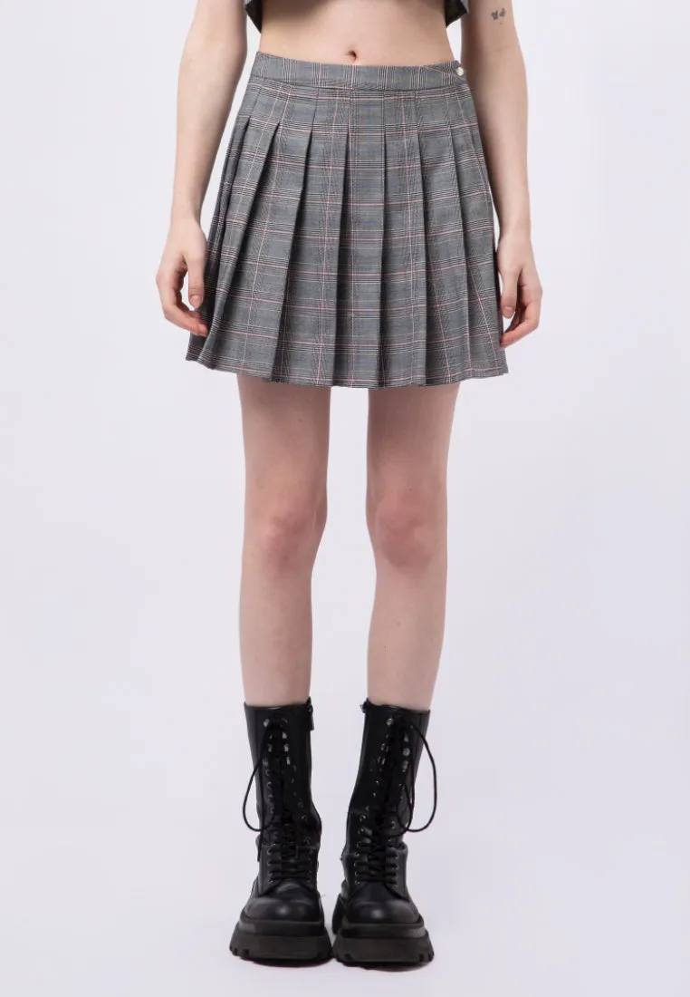 Plaid Mini Skirt