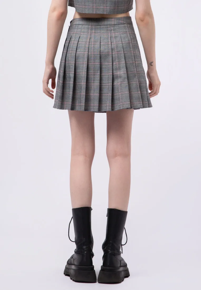 Plaid Mini Skirt