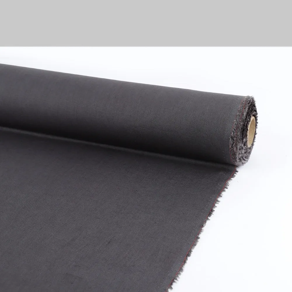 Plain Weave Linen - Iron