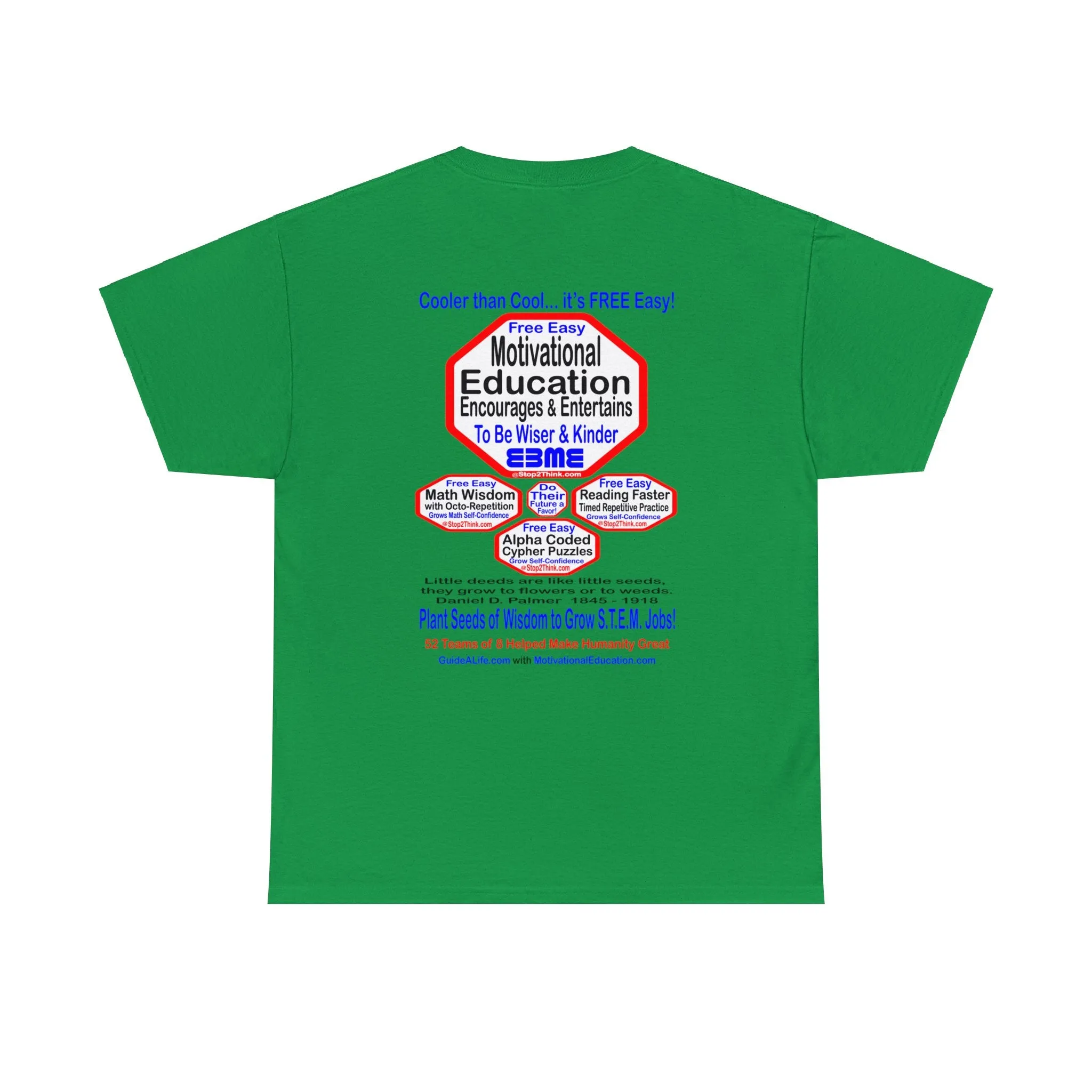 Plant Seeds of Wisdom to Grow STEM Jobs with E3ME tee