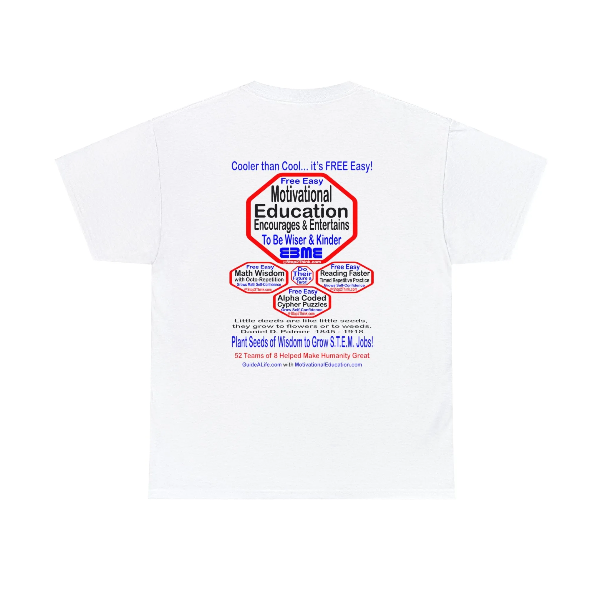 Plant Seeds of Wisdom to Grow STEM Jobs with E3ME tee