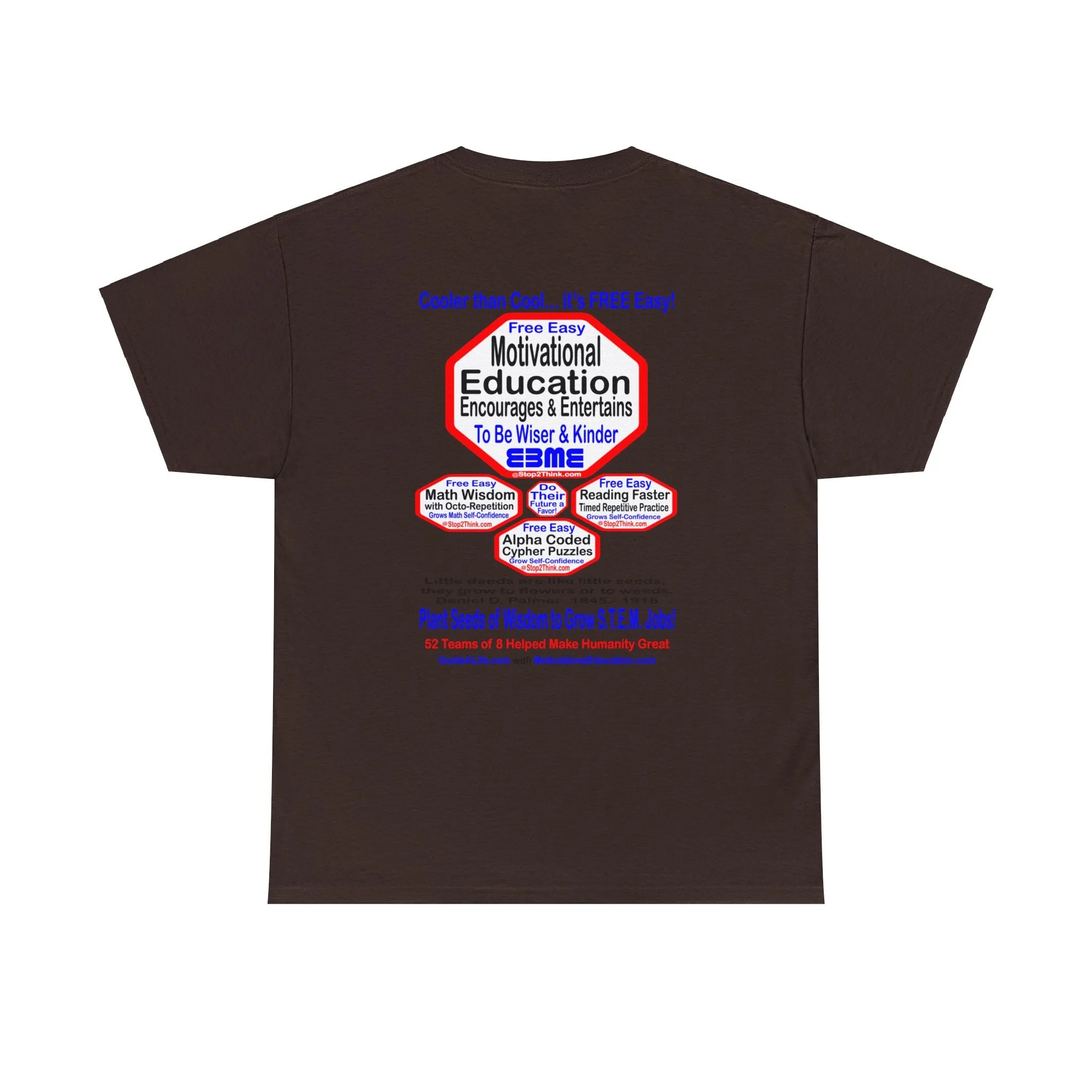 Plant Seeds of Wisdom to Grow STEM Jobs with E3ME tee