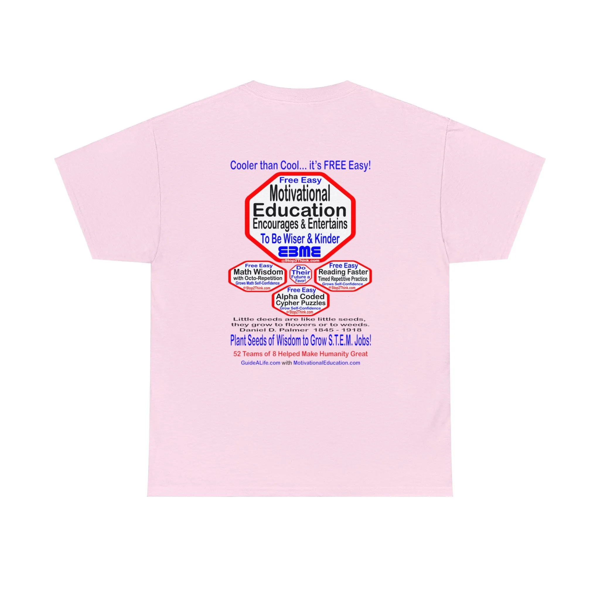 Plant Seeds of Wisdom to Grow STEM Jobs with E3ME tee