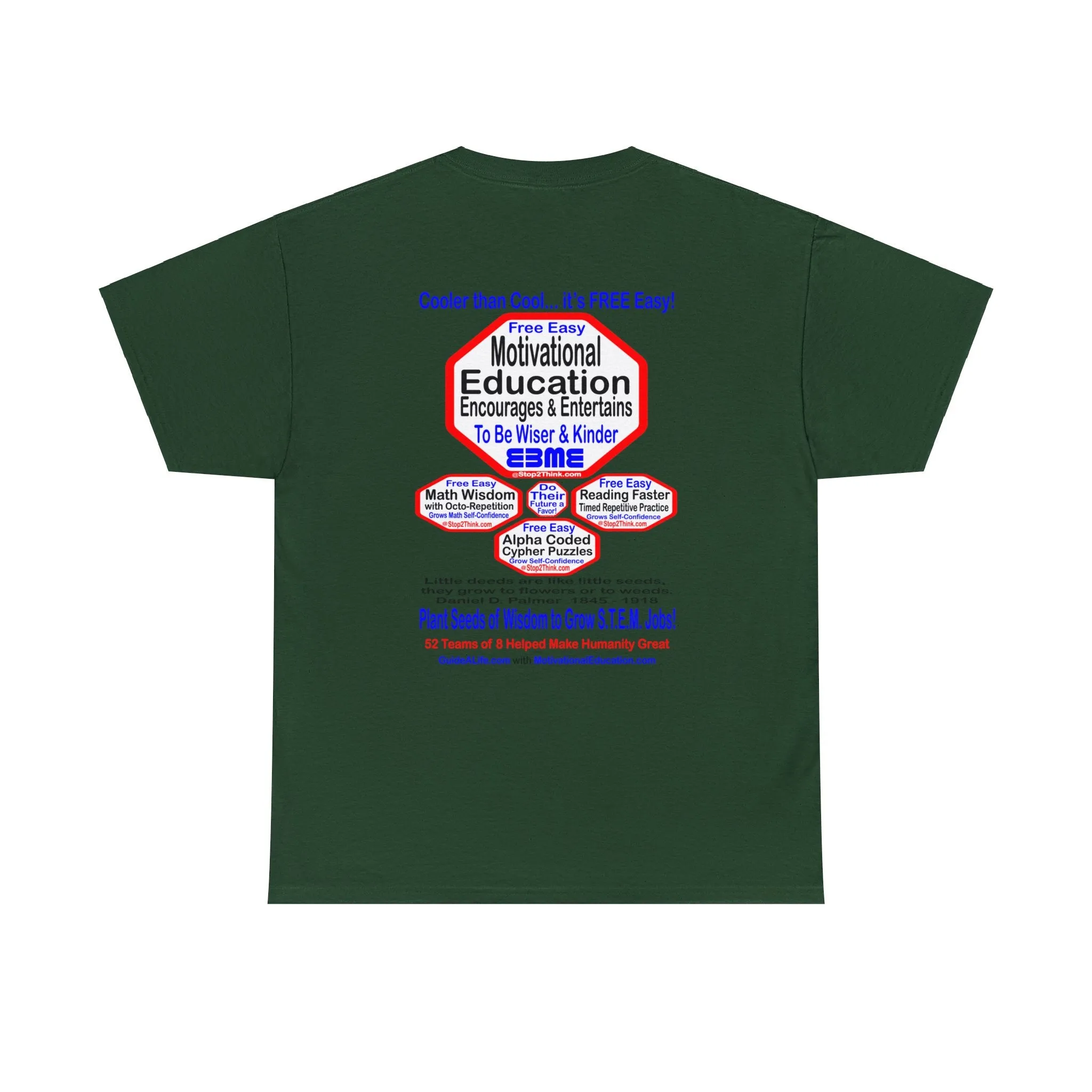 Plant Seeds of Wisdom to Grow STEM Jobs with E3ME tee