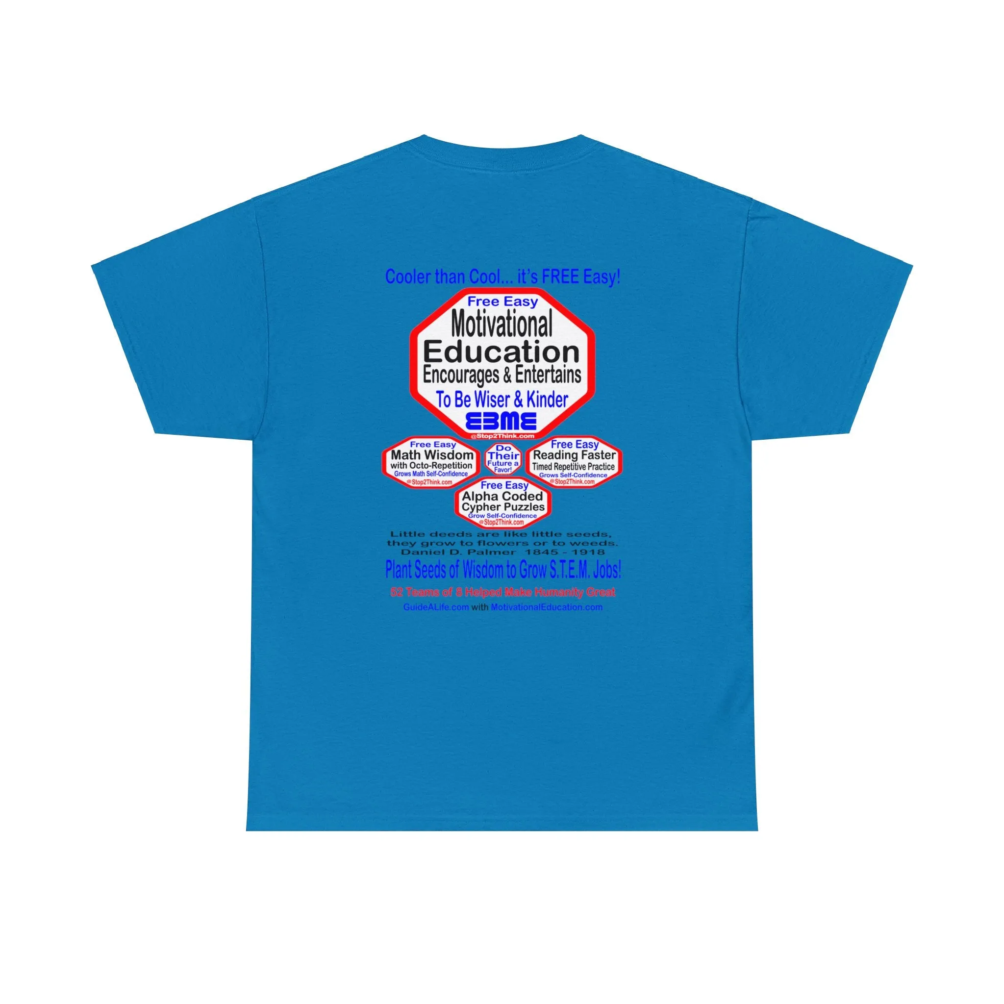 Plant Seeds of Wisdom to Grow STEM Jobs with E3ME tee