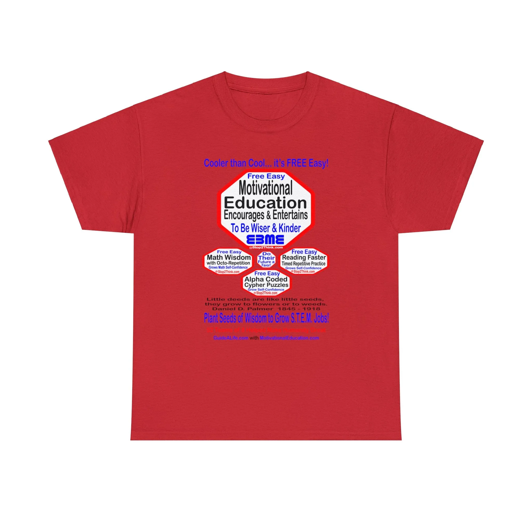 Plant Seeds of Wisdom to Grow STEM Jobs with E3ME tee