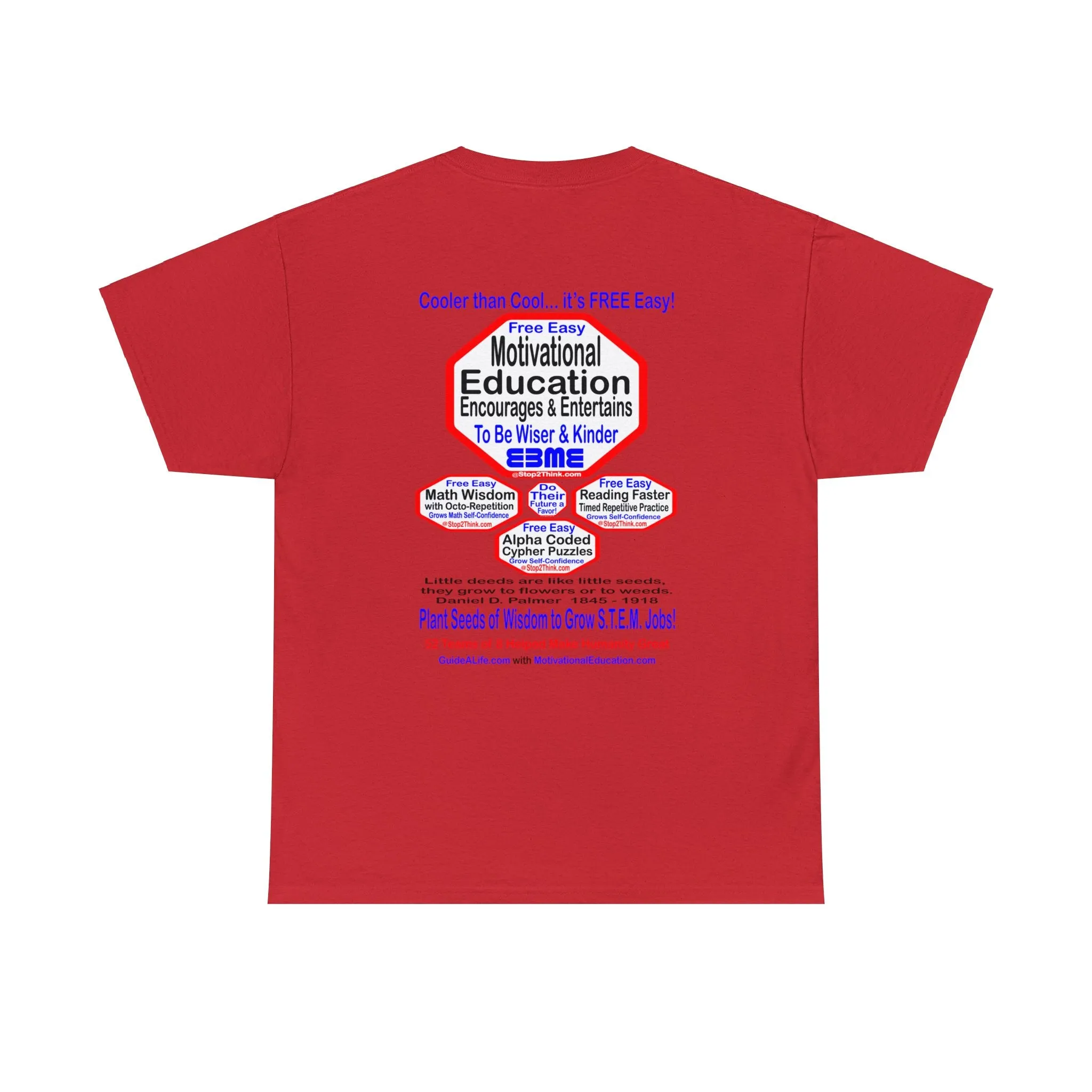 Plant Seeds of Wisdom to Grow STEM Jobs with E3ME tee