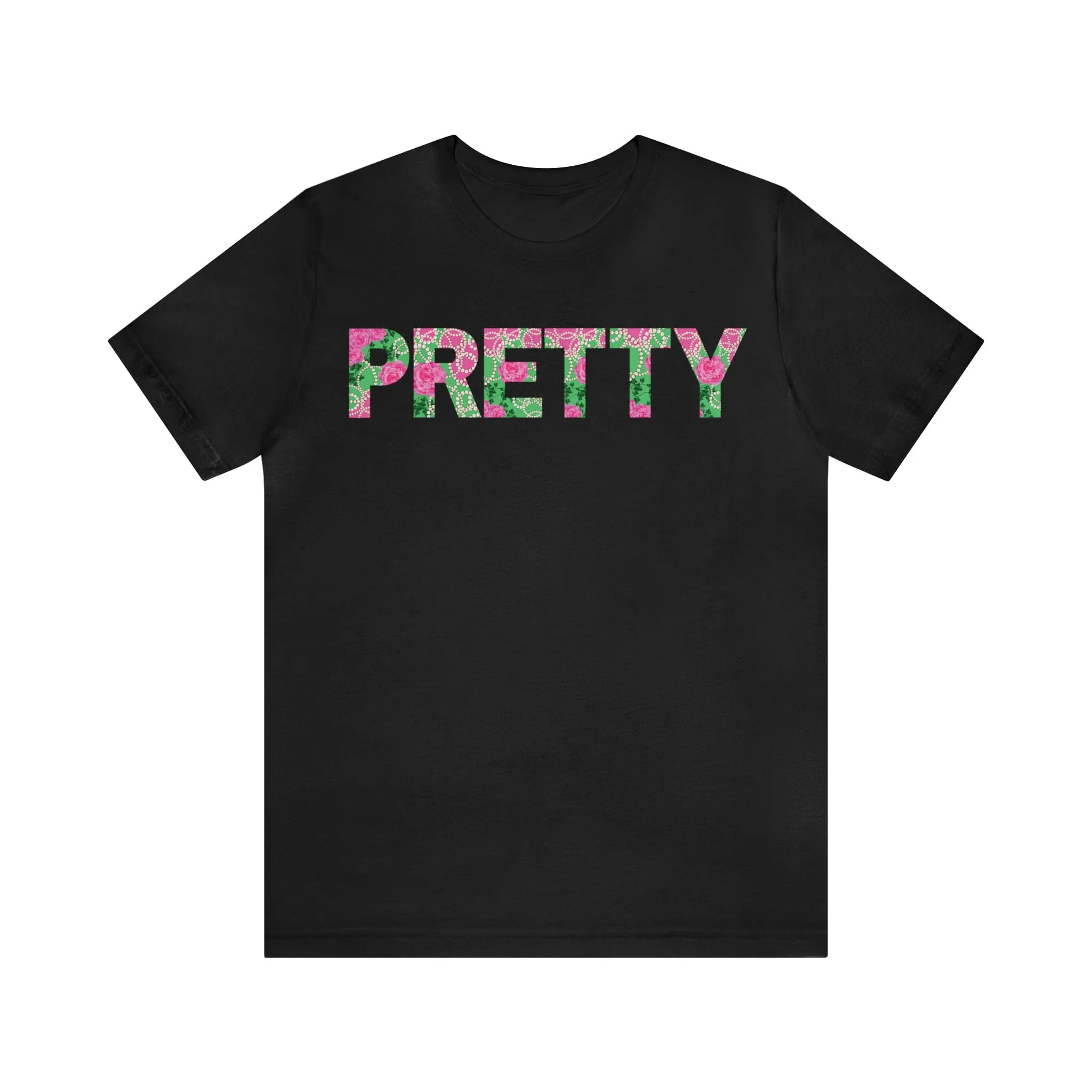 PNK Signature Pink & Green Pretty T-shirt