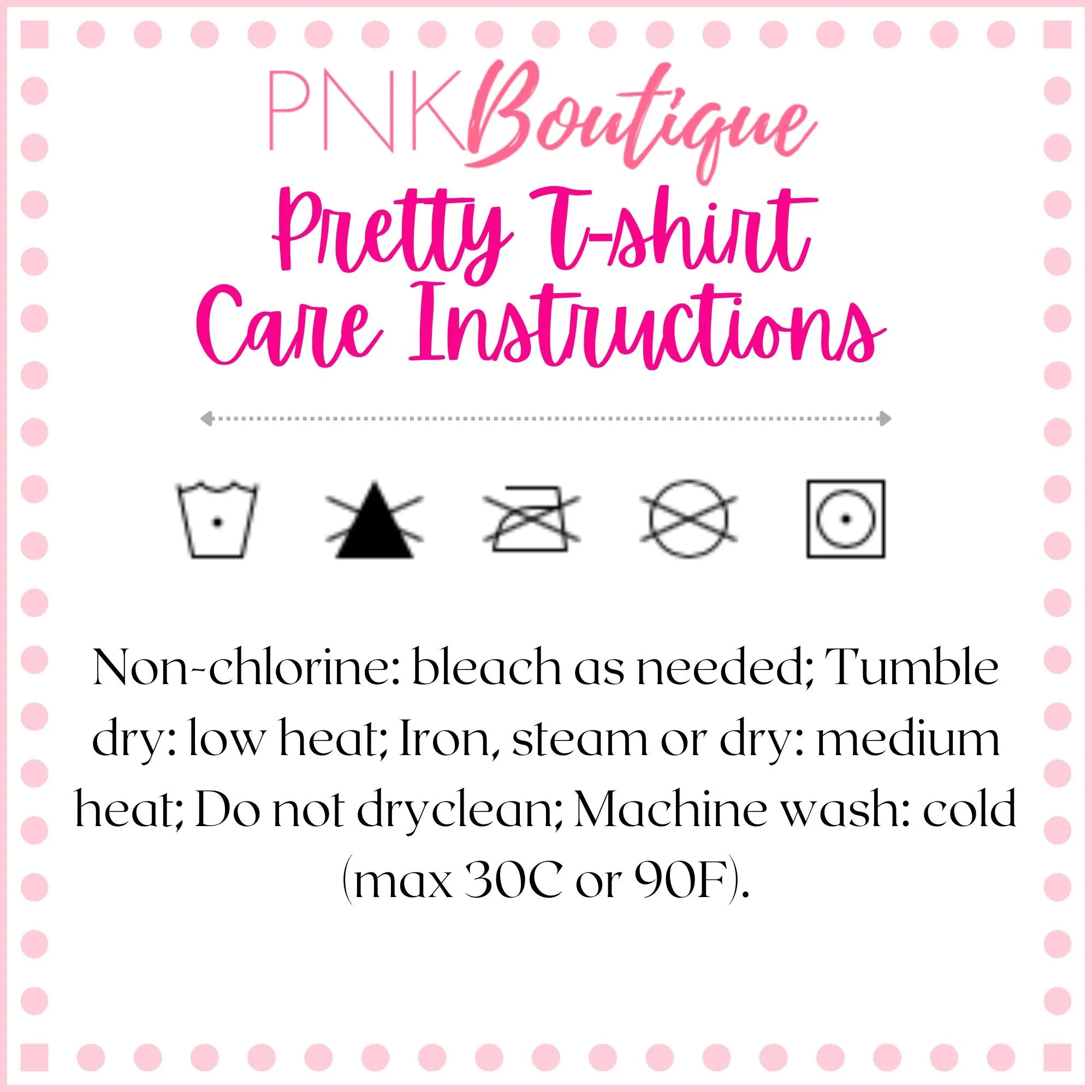 PNK Signature Pink & Green Pretty T-shirt
