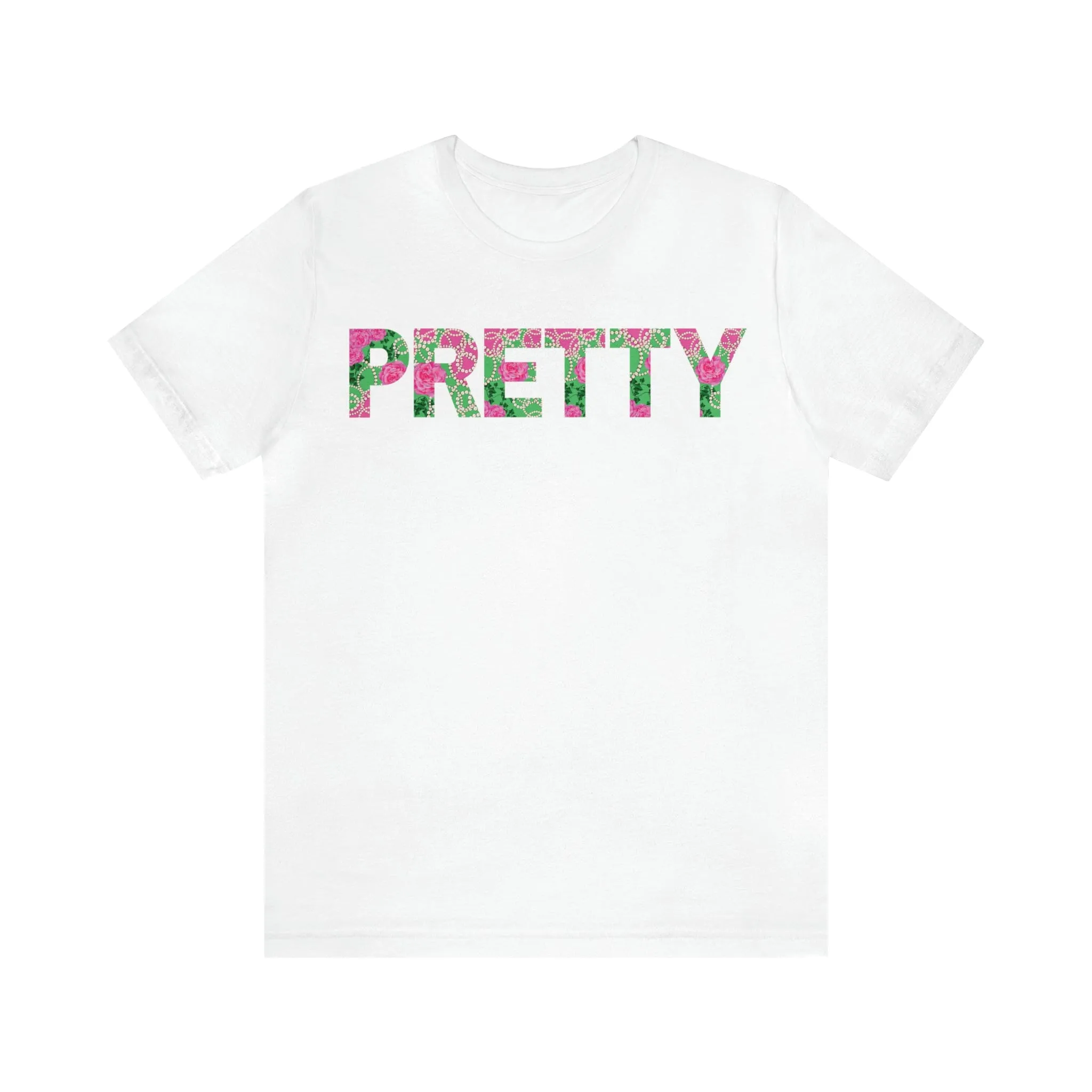 PNK Signature Pink & Green Pretty T-shirt