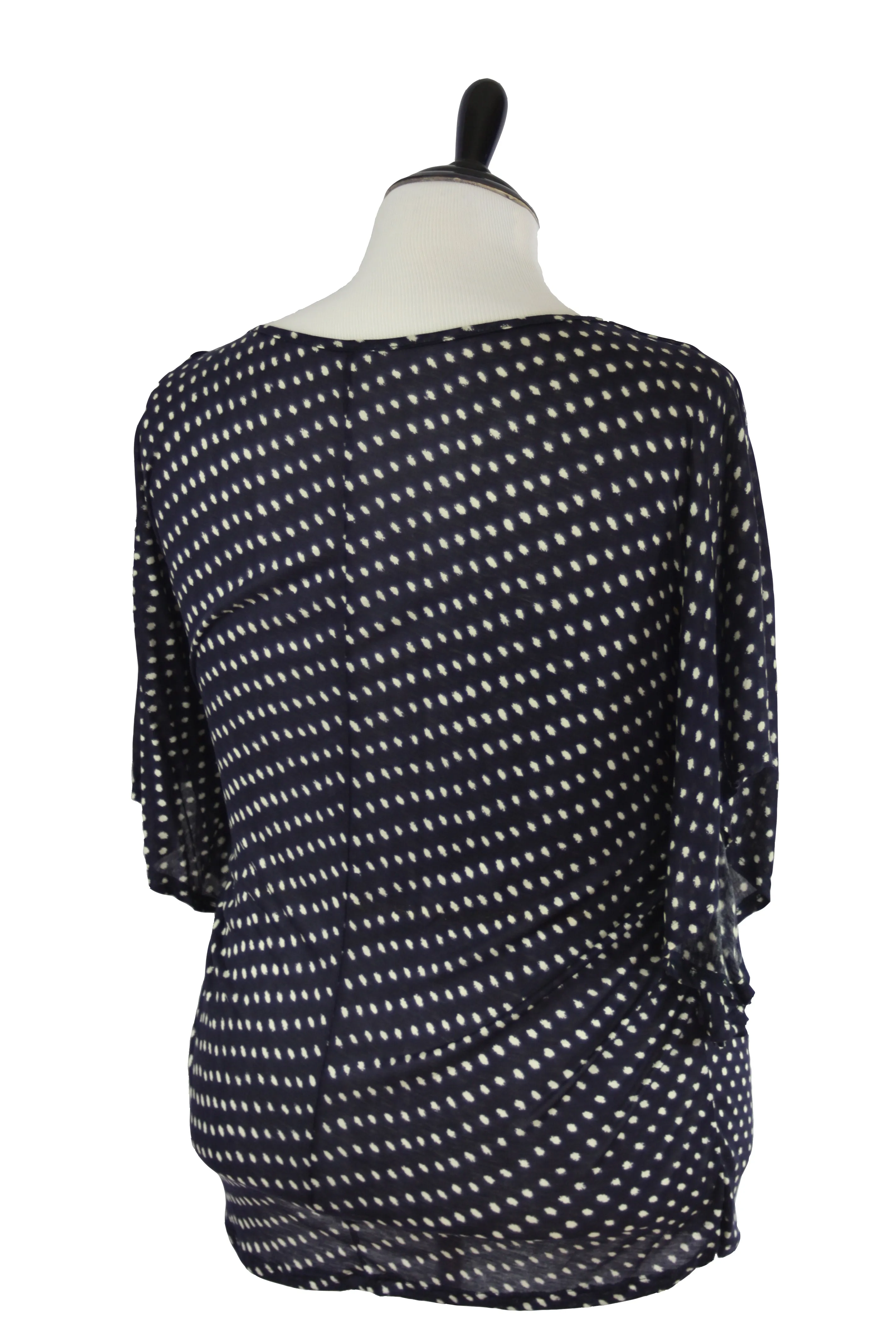 Polka Dot Charm Wide Arm Top