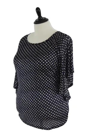 Polka Dot Charm Wide Arm Top