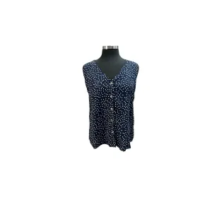 Polka Dot V-Neck Tank Top