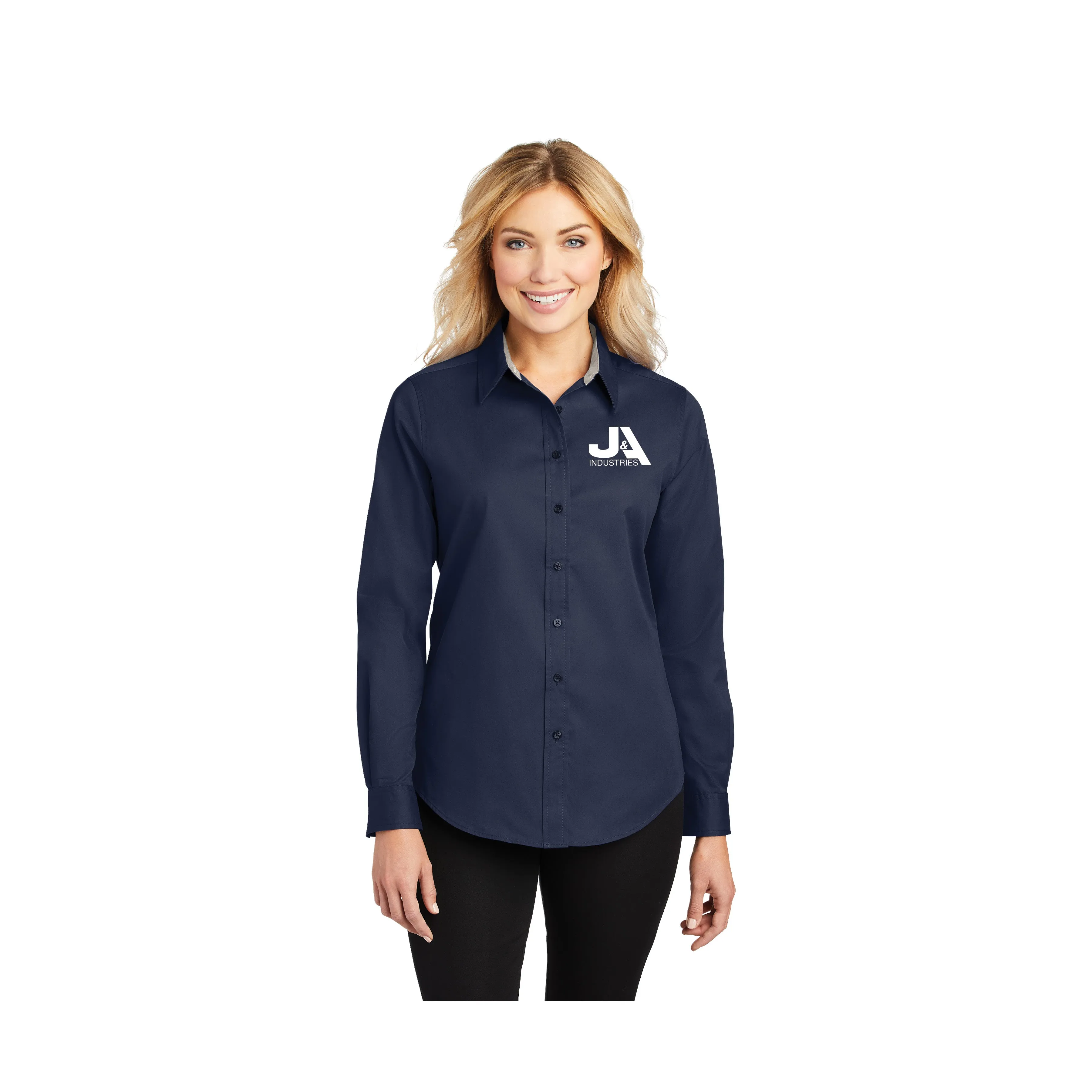 Port Authority - Ladies Long Sleeve Easy Care Shirt. L608.