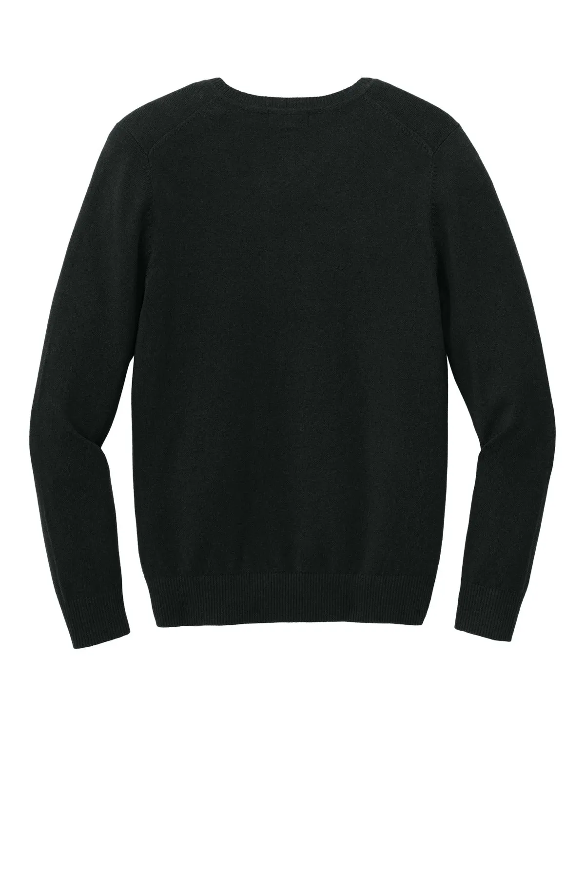 Port Authority Women's Easy Care V-Neck Sweater LSW2850 Deep Black
