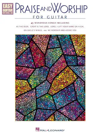Praise and Worship for Guitar (Easy Guitar with Notes & Tab)