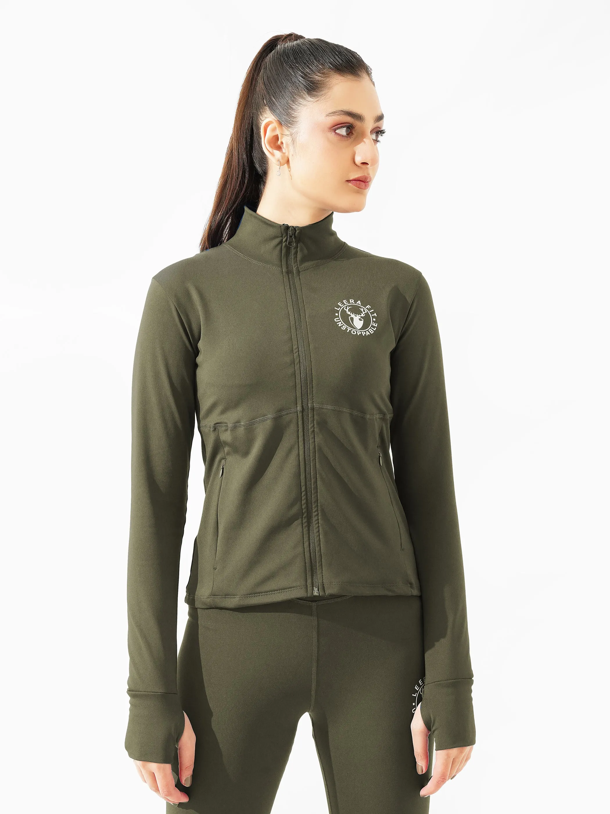 Preset Jacket in Olive Green