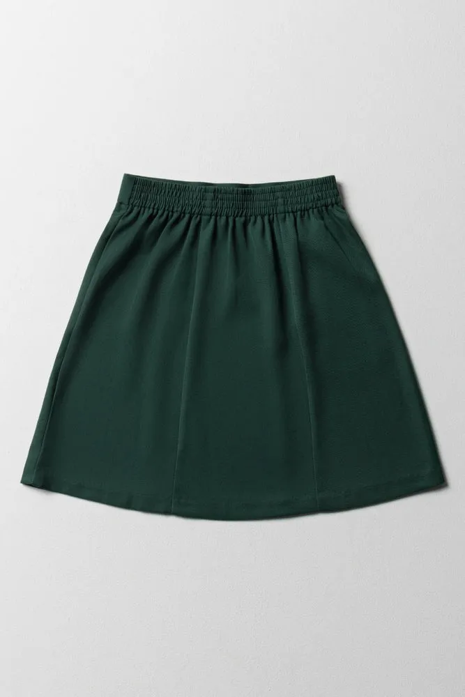 Primary School Girls Skirt Green