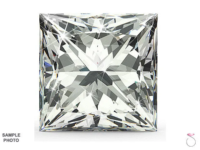 Princess cut Diamond 0.71 ct H-VS2 GIA Certified