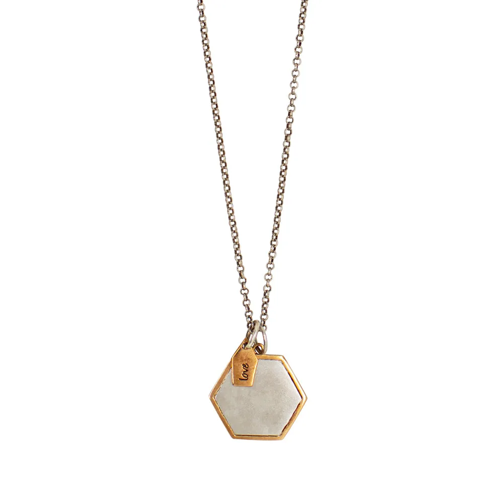Protection Charm Necklace - Flower of Life