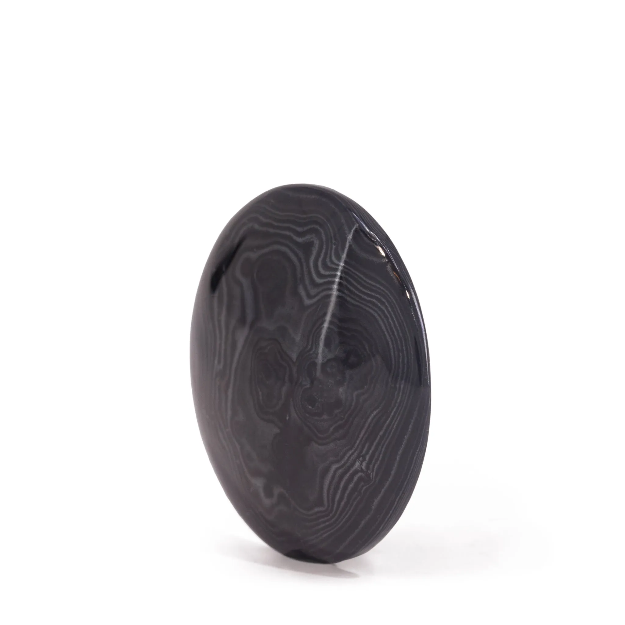Psilomelane 37.5 Carat Gemstone Cabochon