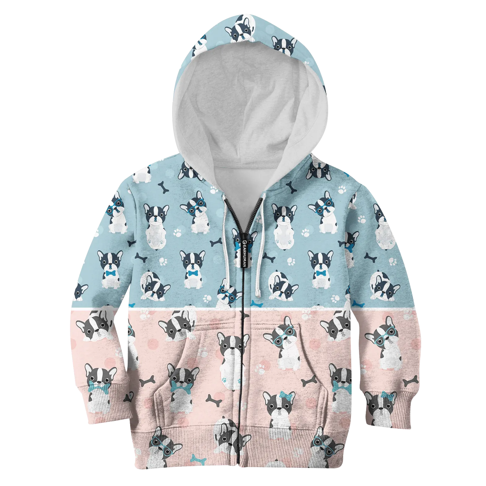 Pull Dog And His Bones Custom Cosplay Kid Hoodie