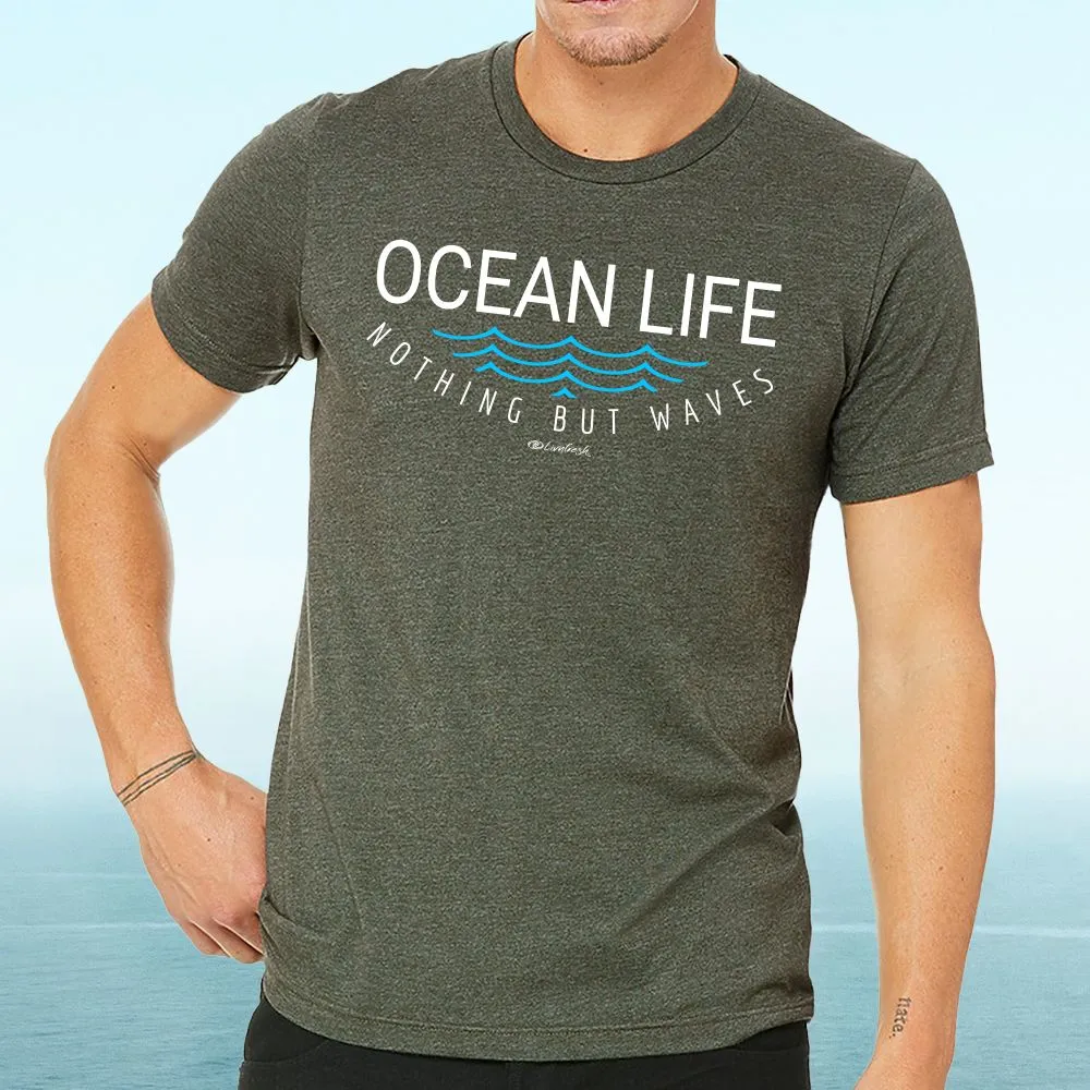 "Ocean Life" Men's Crew T-Shirt