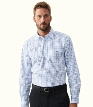 R M Williams Collins shirt - Blue or red
