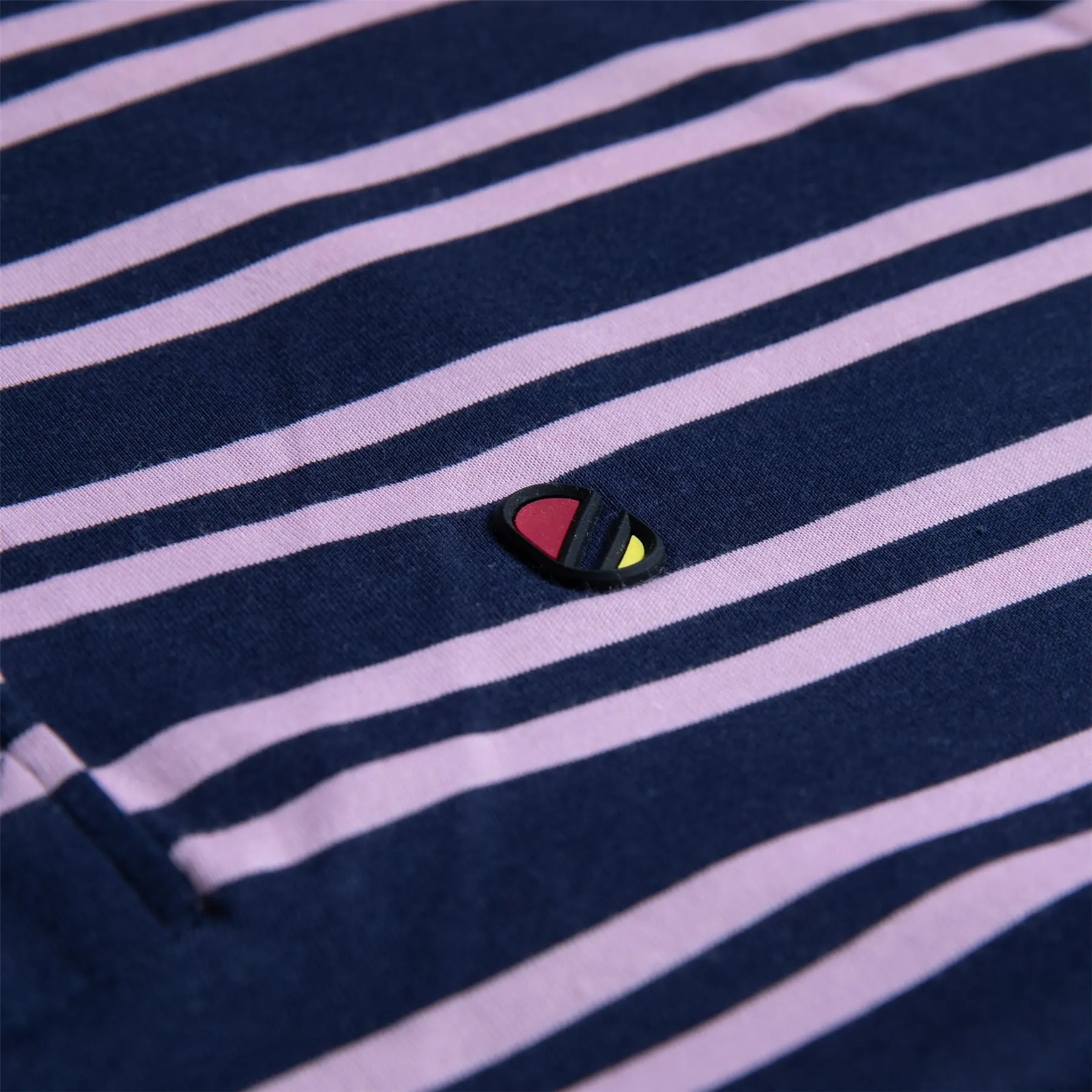 Rail Polo Mauve Stripe