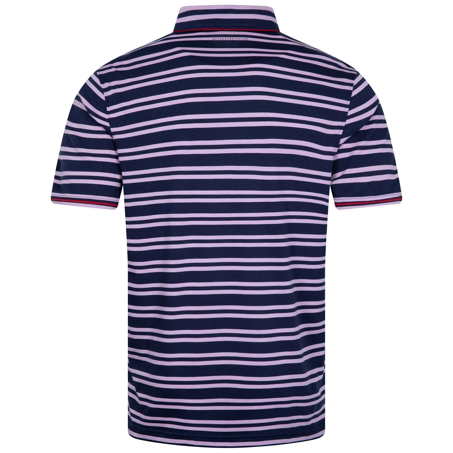 Rail Polo Mauve Stripe